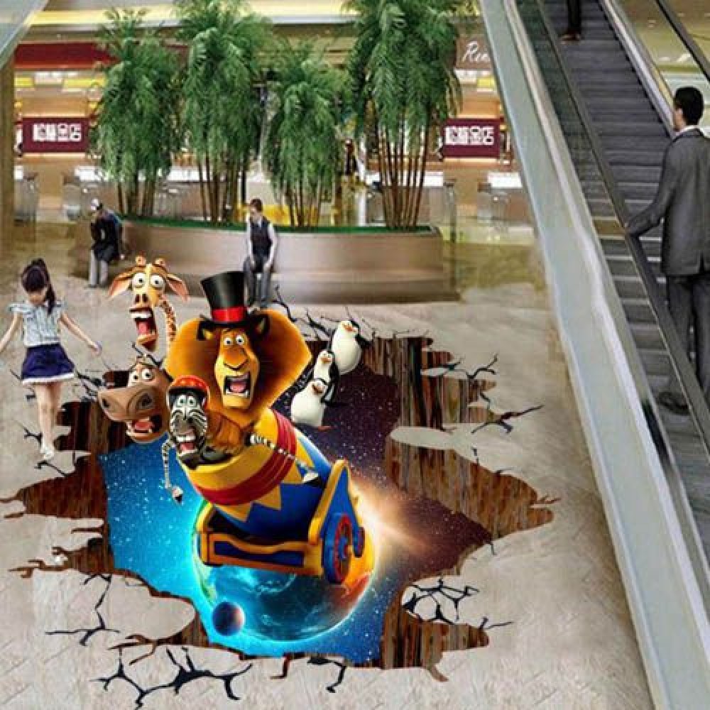 Yer Laminasyonu (Floor Graphic)