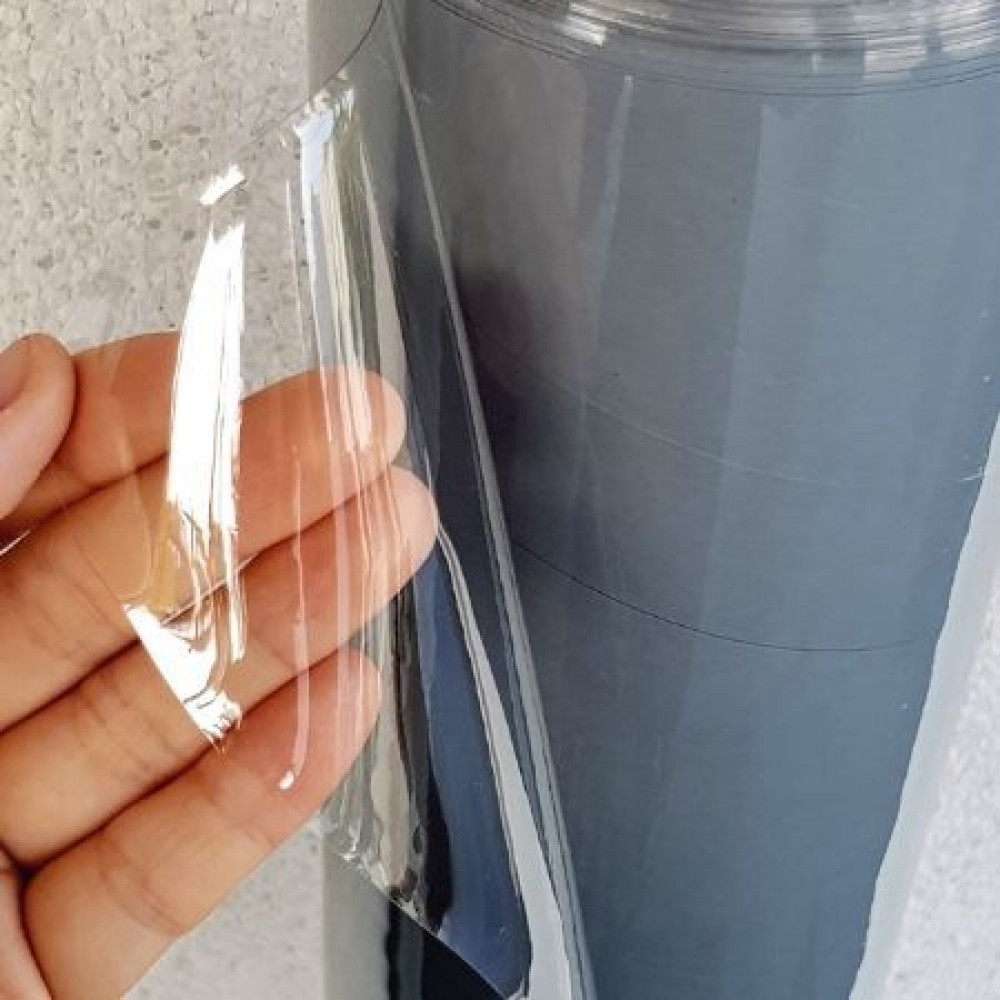 0.70mm 100x140 PARLAK Şeffaf PET Levha